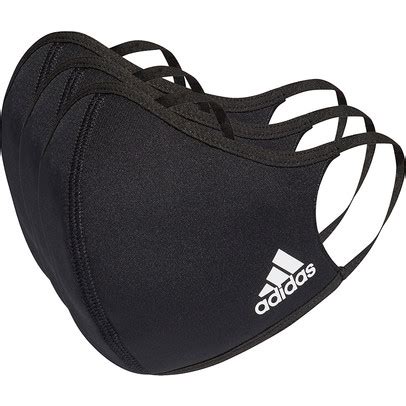 schwarzer mundschutz adidas|Adidas 3.